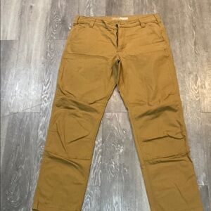 Carhartt Tan Chinos Durable Cotton Workwear